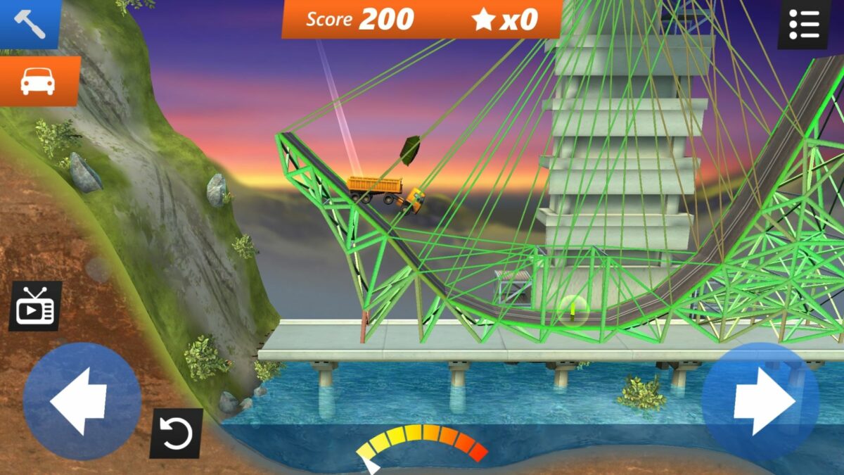 bridge constructor stunts android
