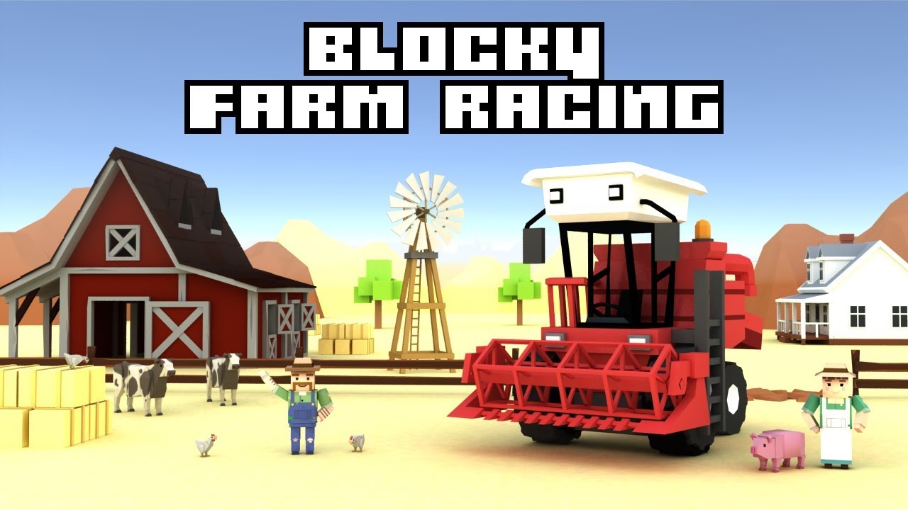 Blocky Farm Racing & Simulator