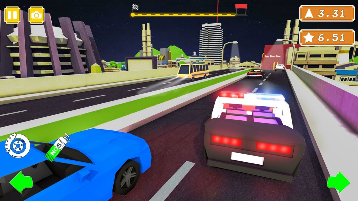 blocky cars racer много денег

