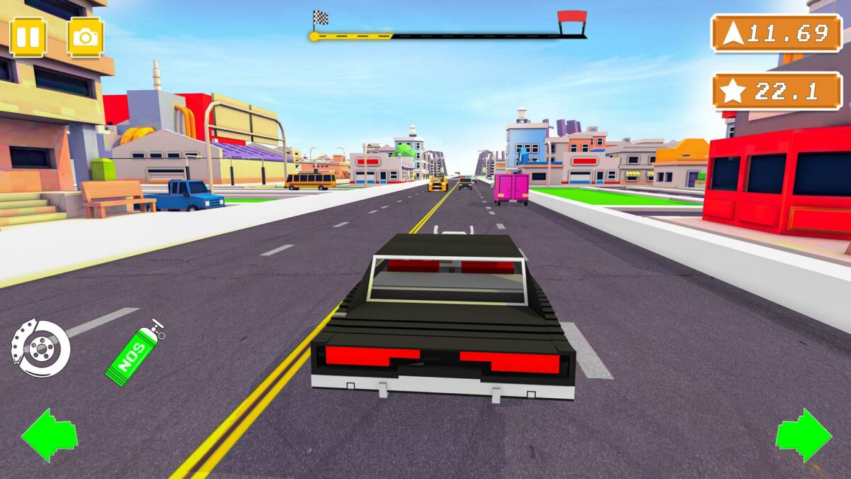 blocky car racer
