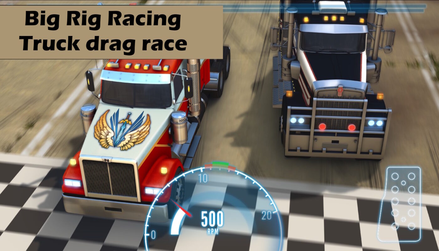 Big Rig Racing: Truck drag race